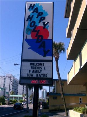 Happy Holiday Motel Myrtle Beach Exterior foto